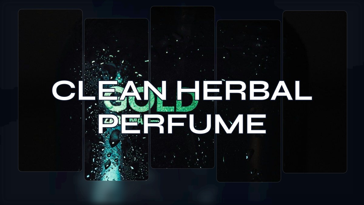 clean herbal perfume