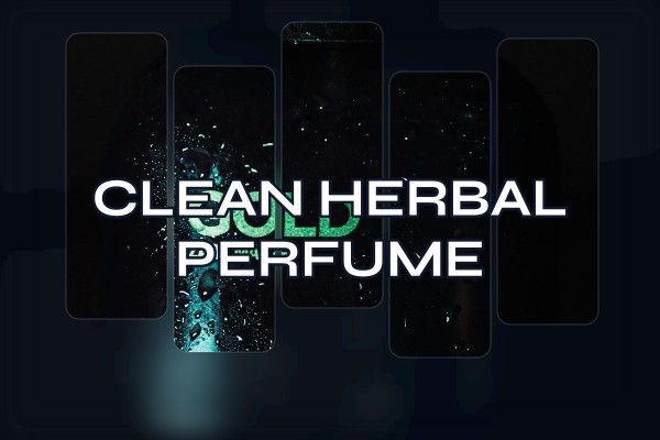 clean herbal perfume