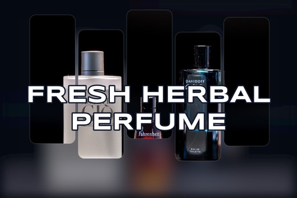 fresh herbal perfume